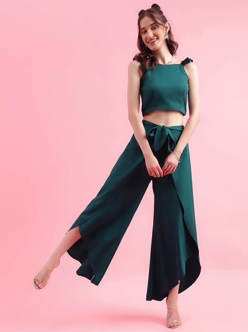 SELVIA Green Maxi Co-Ord Set-image-3