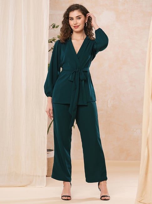 SELVIA Green Maxi Co-Ord Set-image-6