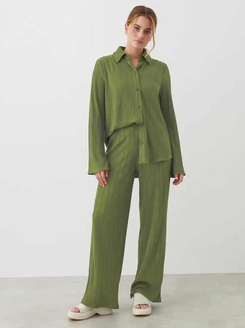 SELVIA Green Maxi Co-Ord Set-image-8