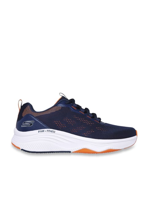 Skechers Men's D'LUX FITNESS-NEW AFFINITY Navy Casual Sneakers