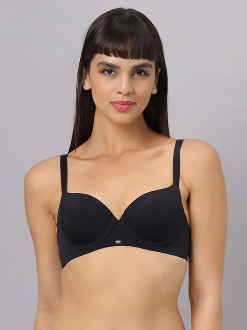 Soie Black T-Shirt Bra-picture-39