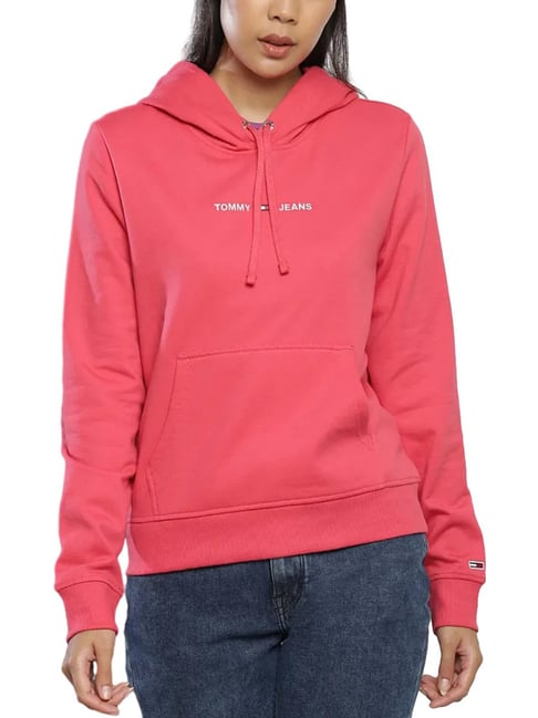 Tommy Hilfiger Garden Rose Embroidery Regular Hoodie