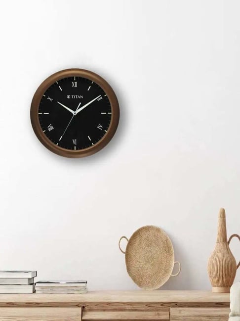 Titan NSW0015PA03 Brown Plastic Wall Clock-picture-39