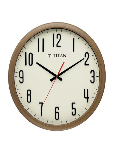 Titan NSW0061PA01 Brown Plastic Wall Clock-picture-16