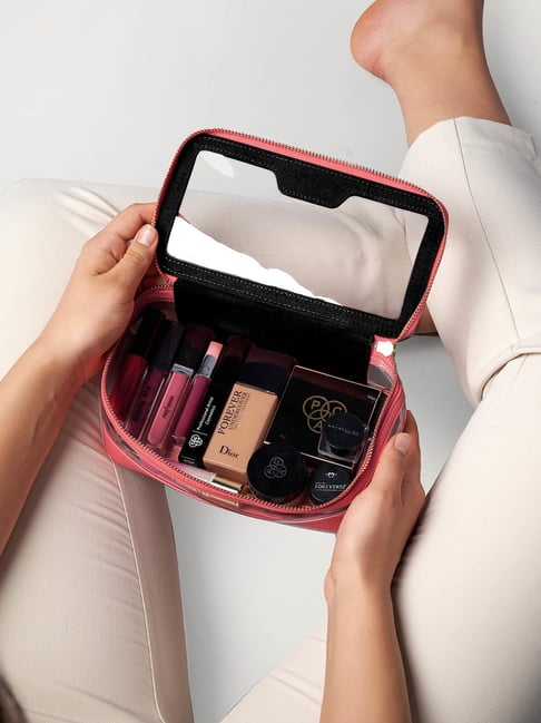 Accessorize London Pink Solid Pouch