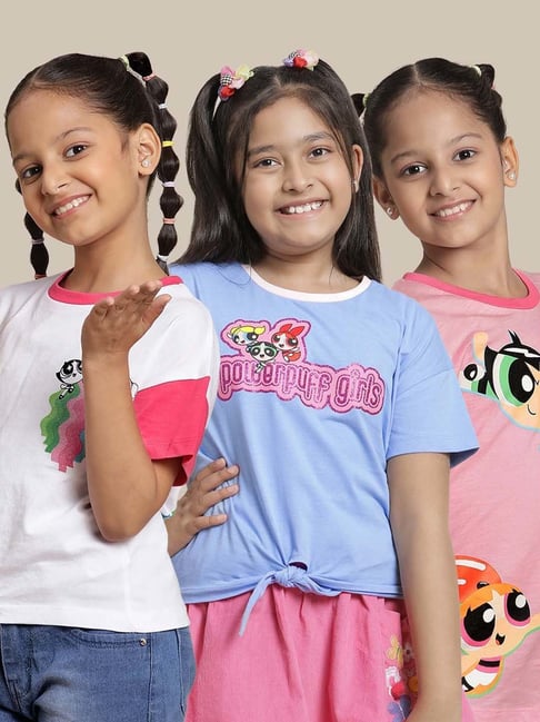 Kidsville Multicolor Cotton Printed T Shirt