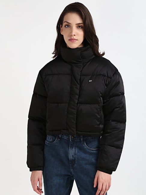 TOMMY HILFIGER Black Regular Fit Puffer Jacket-picture-22