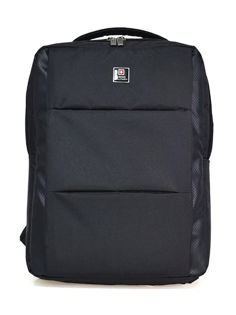 Swiss Military Black Backpack - 17 Ltrs-picture-42