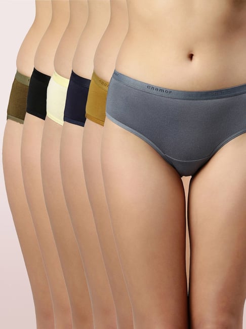 Enamor Multicolor Hipster Panty - Pack of 6-picture-34