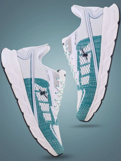 Sparx Men's White Running Shoes
