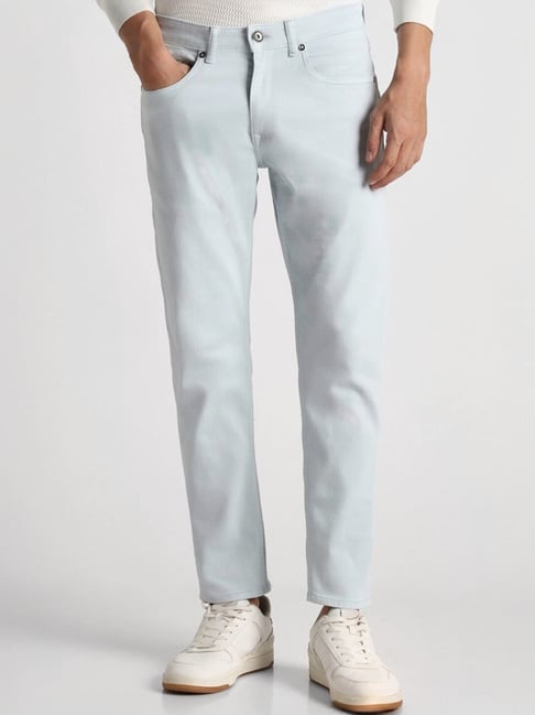 Louis Philippe Blue Slim Fit Jeans-picture-18