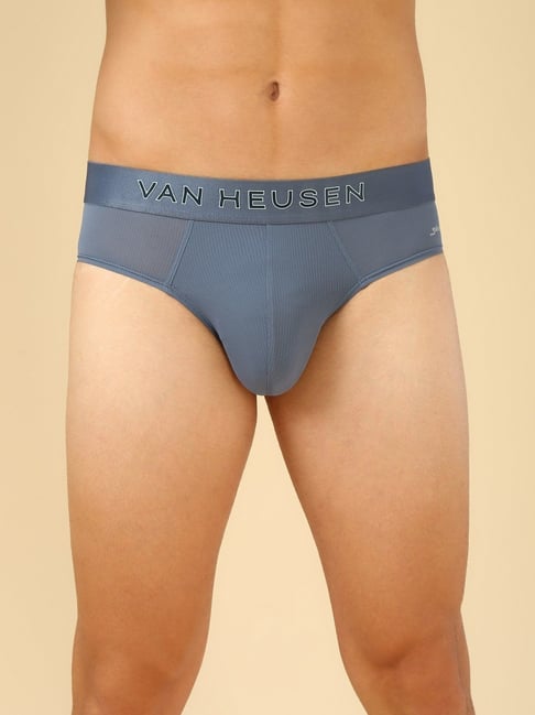 Van Heusen Grey Skinny Fit Briefs-picture-15