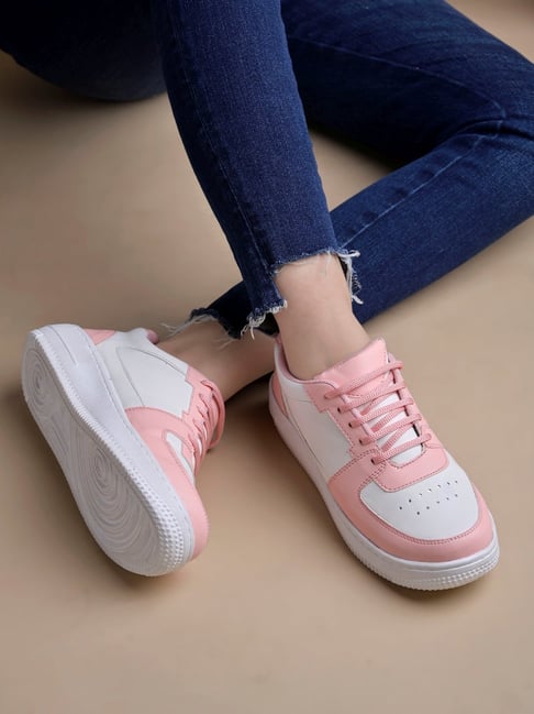 Shoetopia Women's Pink Sneakers-picture-20