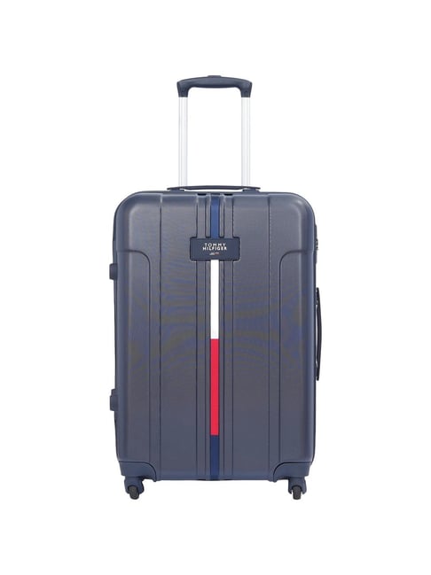 TOMMY HILFIGER Wyoming Navy 4 Wheels Small Hard Cabin Trolley Bag 55 cm-image-44