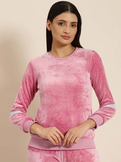 Sweet Dreams Pink Plain Sweatshirt-picture-22