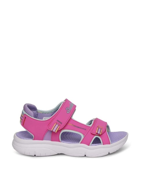 Buy Skechers Kids Pink Lavender Floater Sandals for Girls at Best Price Tata CLiQ