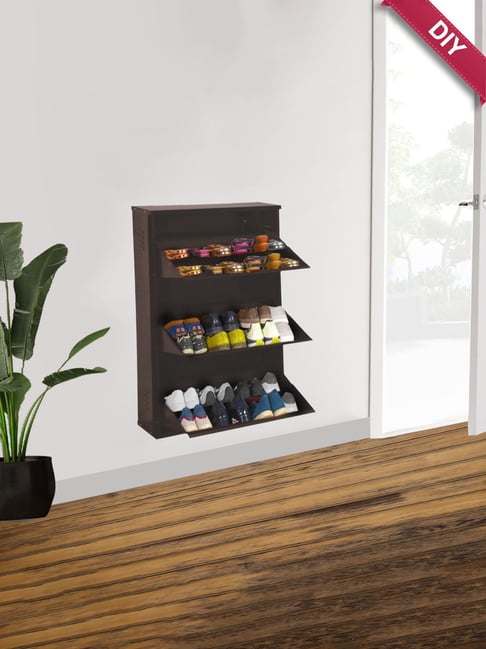 Metal Shoe Wall Hanging Shoe Stand SWINGISH Metal Shoe Cabinet For