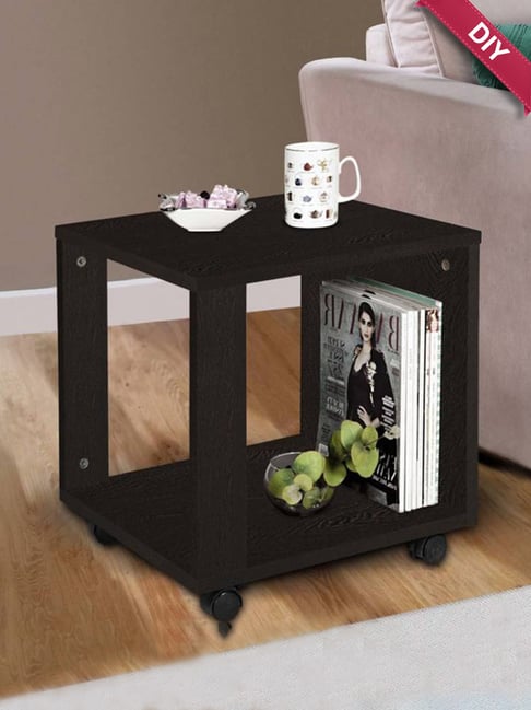 Delite Kom Allen Flowery Wenge Engineered Wood Coffee Table