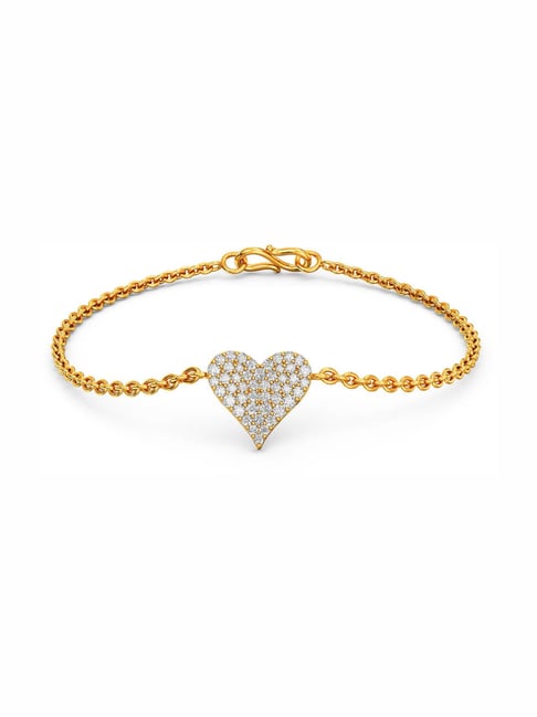 Joyalukkas 22k Yellow Gold Heart Bracelet for Women