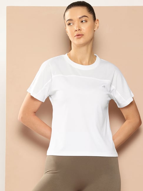 ALCIS White Dry-Fit T-Shirt
