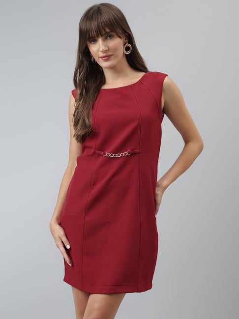 Latin Quarters Red Bodycon Dress-picture-10