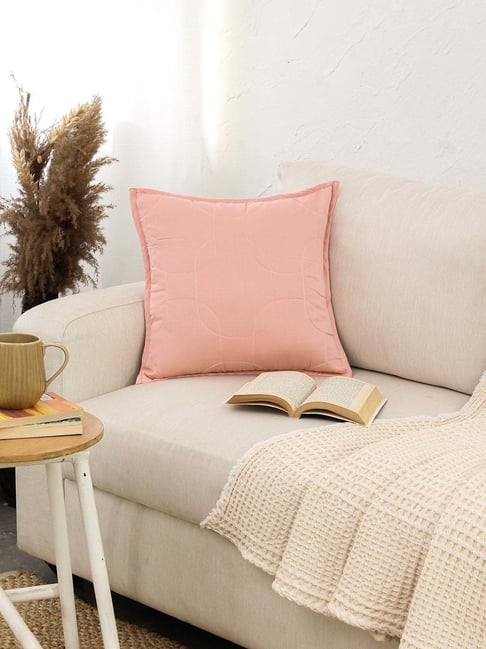 Buy House This Silsako Light Pink Cotton Cushion Cover at Best Price Tata CLiQ