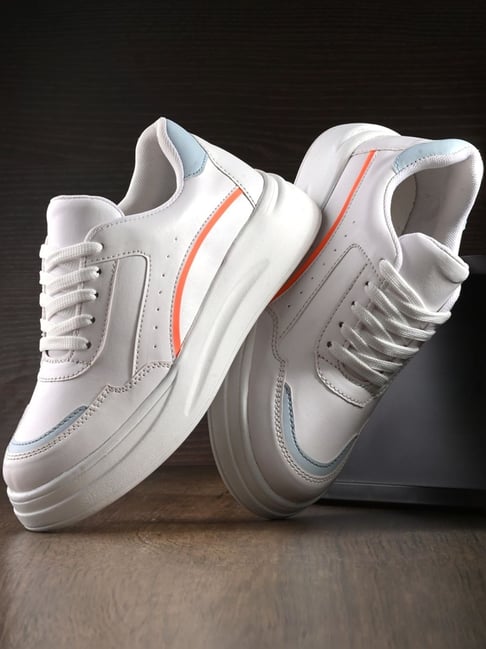 Giorgio Women's White Sneakers-picture-14