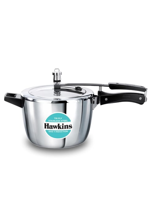 Hawkins Silver Stainless Steel Inner Lid Pressure Cooker 4.5 L