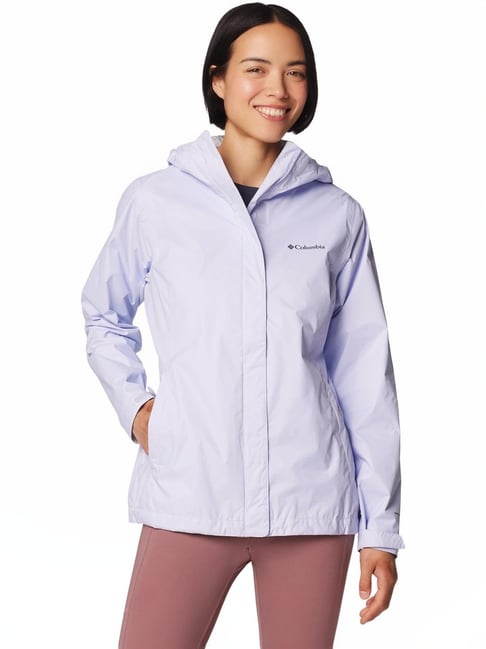 Columbia Snow White Plain Rain Jacket