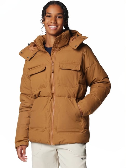 Columbia Camel Brown Quilted Jacket