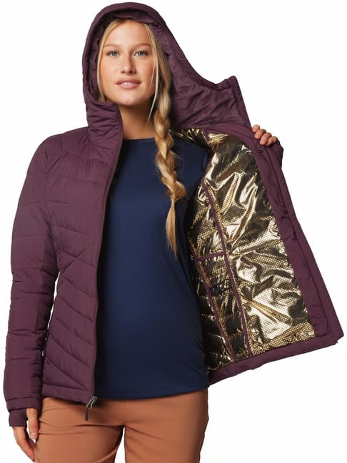 Columbia Purple Quilted Puffer Jacket