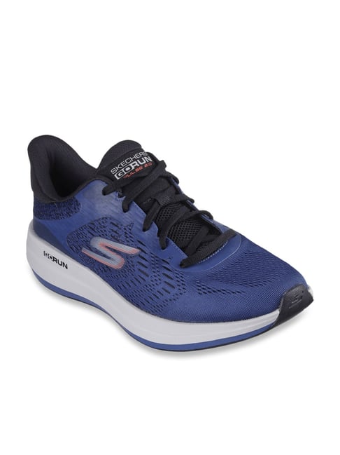 Skechers Men's GO RUN PULSE Navy Running Shoes