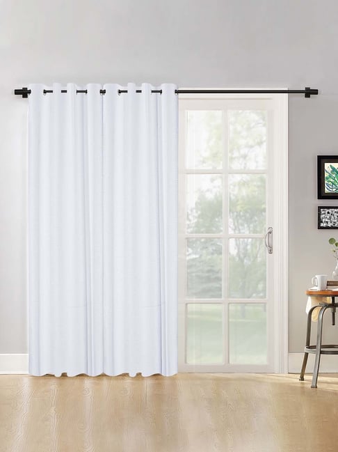 送料無料☆ koA様用　Drape Curtain 100x178cm 2枚 Buy Hosta Homes White Polyester 7 ft Door Curtain - Set of 2 at