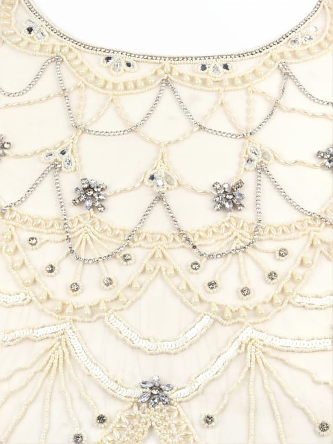 Odette Multicolored Embellished Fancy Cape