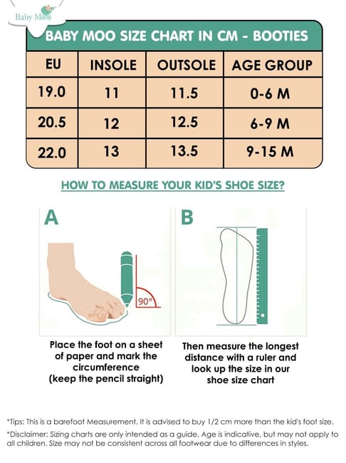 Baby Moo Kids Blue Velcro Shoes