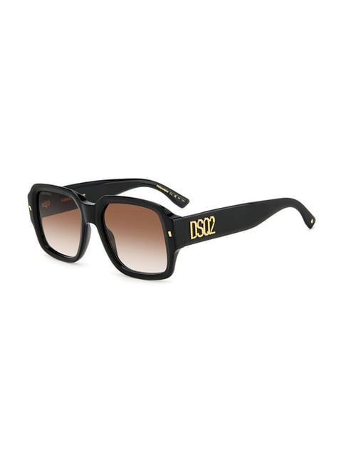 DSQUARED2 Brown Rectangular Sunglasess For Men-picture-17