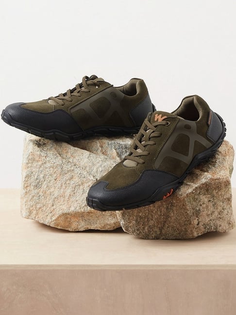 Wildcraft Men's Duston Army Green Outdoor Shoes-picture-29