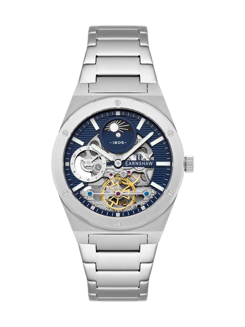 EARNSHAW ES-8291-22 Drake Dual Time Automatic Analog Watch for Men-picture-38