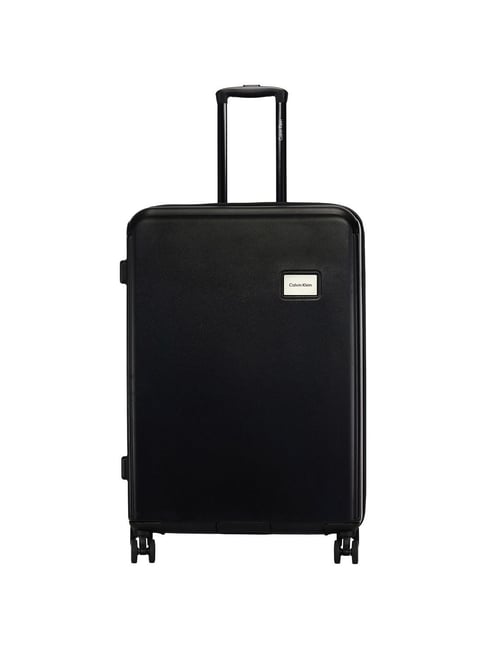 CALVIN KLEIN BLEEKER STREET Black 8 wheels Large Hard Cabin Trolley Bag-picture-37