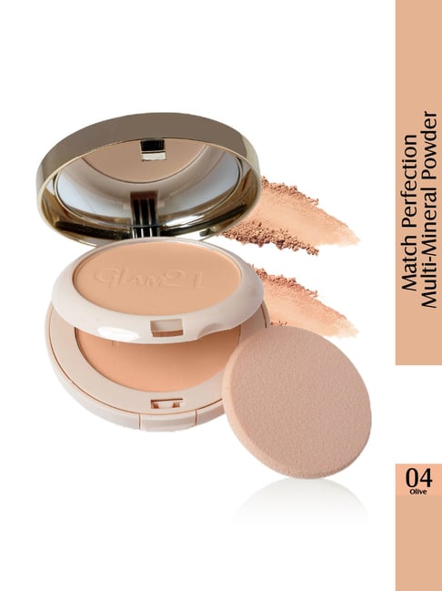 Glam21 Match Perfection Multi-Mineral HD Compact Powder 04 Olive - 20 gm-picture-16