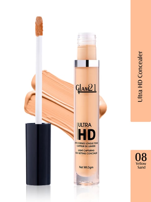 Glam21 Ultra HD Liquid Concealer 08 Yellow Sand - 5 gm-picture-18