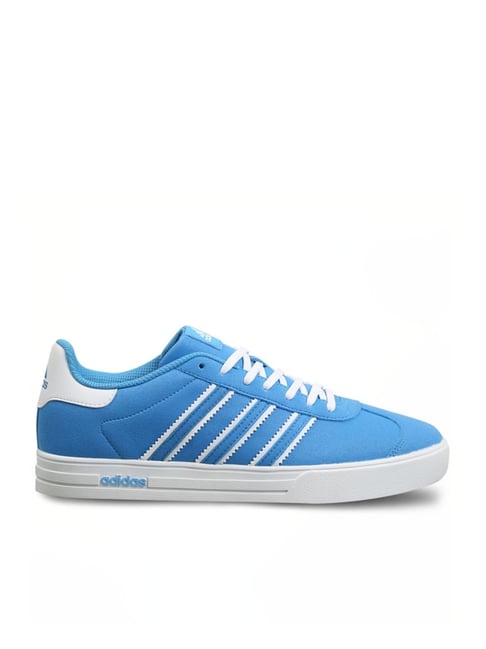 Adidas Men s Luonid Blue Skateboarding Shoes