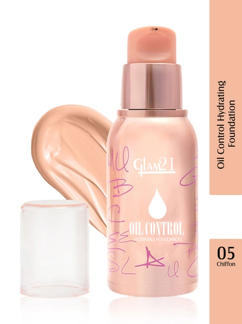 Glam21 Oil Control Hydrating Foundation 05 Chiffon - 40 gm-picture-35