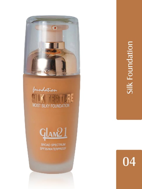Buy Glam21 Silk Texture Moist Silky Foundation SPF 35 04 - 50 gm