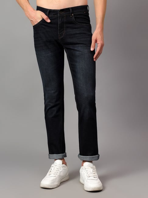 Cantabil Blue Regular Fit Jeans