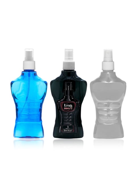 Dorall Collection Thunder Blue, Lion Heart & Islander Body Mist - Pack of 3