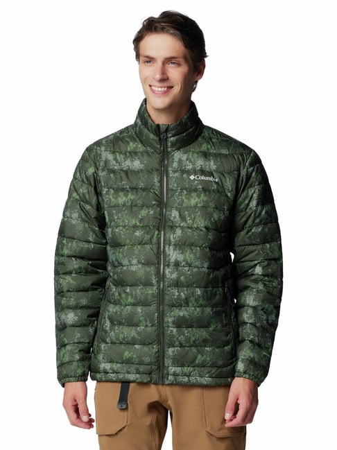 Columbia Greenscape Timb Regular Fit Camouflage Sports Jacket