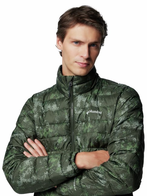Columbia Greenscape Timb Regular Fit Camouflage Sports Jacket