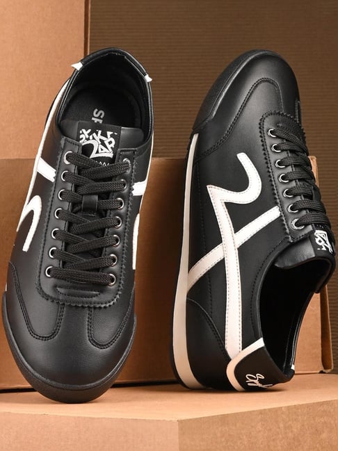 Spykar Men's HYPE Black Casual Sneakers-picture-44