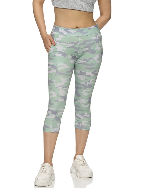 DOMIN8 Women Camouflage Printed Slim-fit Capris-picture-43